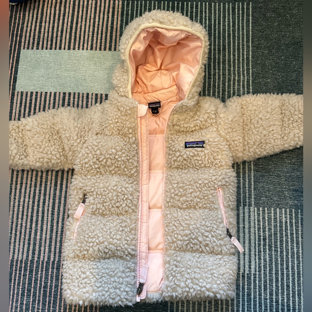 Patagonia Pink and Cream Jacket